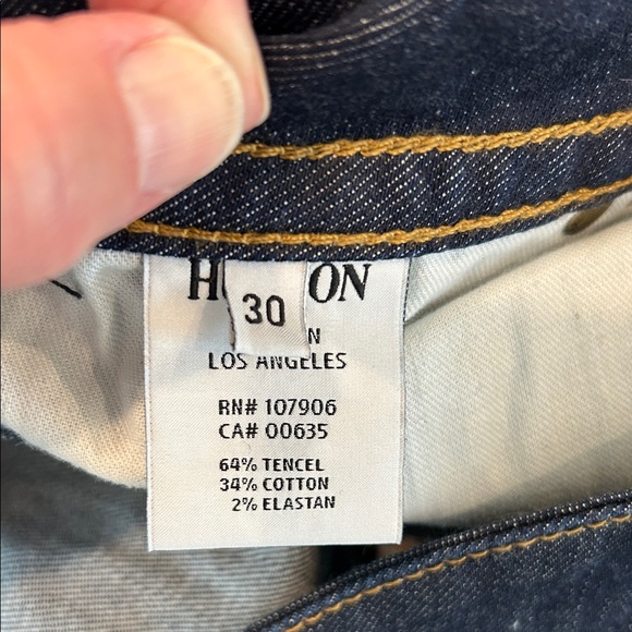 Hudson Jeans Women's Deep Indigo Boot Cut Size 10 - Picture 10 of 10